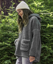 Load image into Gallery viewer, Seaside Sherpa Poncho - Final Sale
